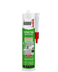 Герметик KUDO KSK-120 силиконовый санитарный прозрачный 280 мл