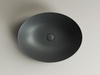 Ceramica Nova Element CN6017MDH Умывальник чаша накладная овальная, 52x39.5, цвет: темный антрацит матовый