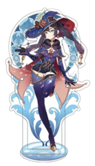 Акриловая фигурка Genshin Impact Monstadt Characters Standee Mona