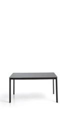 Уличный стол Anafi из спеченного камня и графитового алюминия 180 x 90см