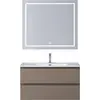 BelBagno KRAFT-900-2C-SO-СO База под раковину подвесная с фрезерованными ручками по всей длине фасада с двумя выкатн. ящ., Бежевый Мат., 900x455x500