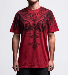 Футболка 686 & Affliction DEATH EYES RED