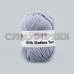Milk Cotton Yarn 30 серый стальной