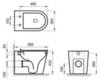 BelBagno Flay-R BB1003CBR Унитаз приставной безободковый, P-trap, цвет: белый