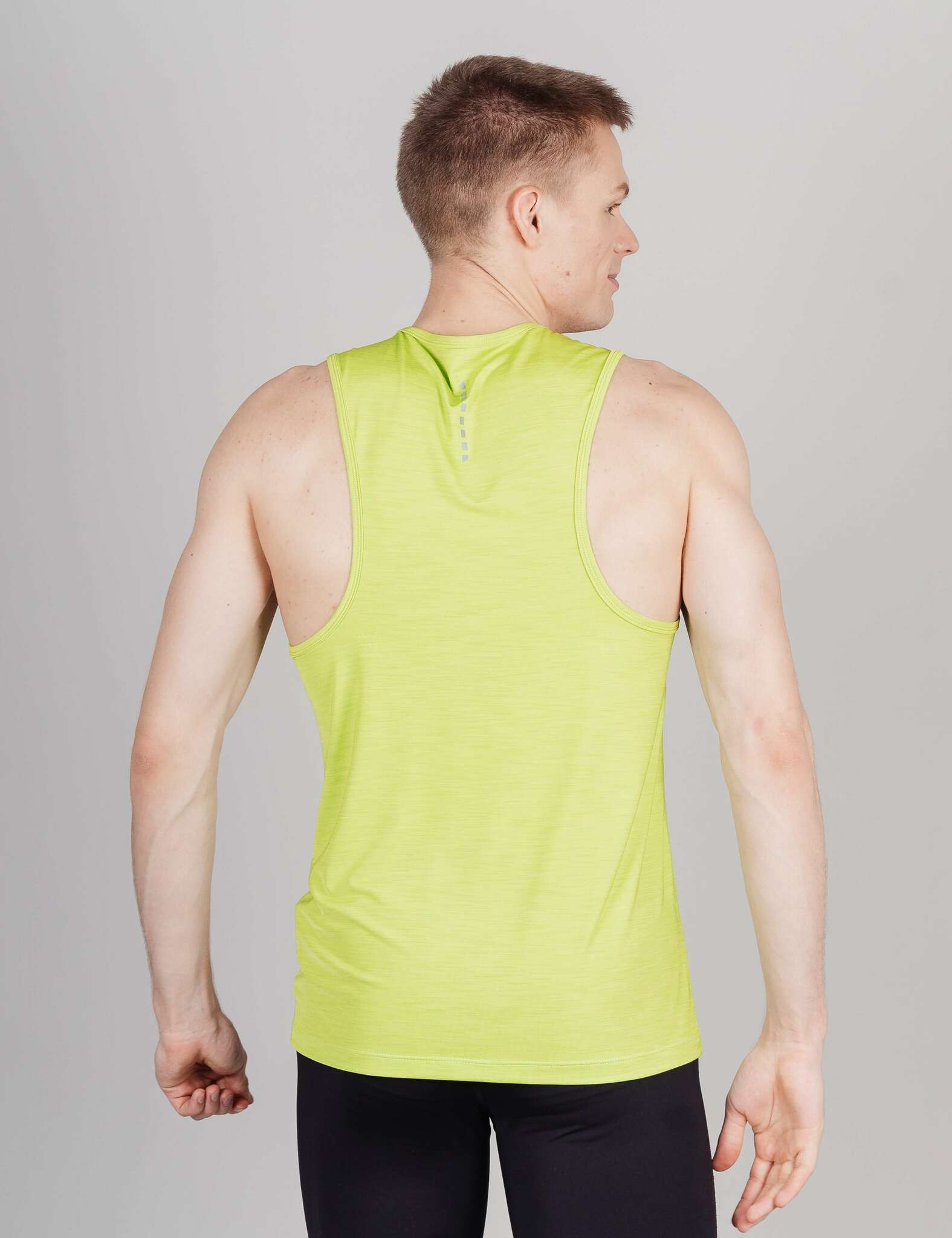 Мужская спортивная майка Nordski Pro lime green - 2