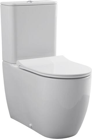 Allen Brau Priority 4.31003.20 Чаша напольного унитаза, цвет: белый