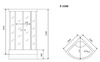 Timo Standart T-6600SF Душевая кабина 100x100