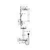 Hansgrohe Rainmaker Select 27029400 Душевая система внешнего монтажа с термостатом 109 см с верхней лейкой 46х30 см 3 режима