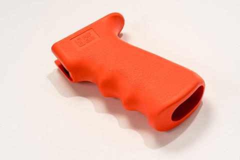 Пистолетная рукоятка Pufgun прорезиненная, оранжевый