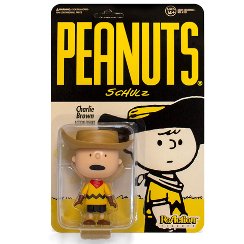 Коллекционная фигурка Super7 Peanuts: Cowboy Charlie Brown