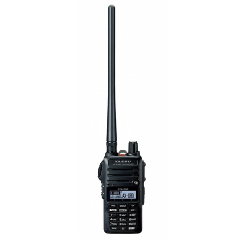 Портативная радиостанция авиационного диапазона Yaesu FTA-250L