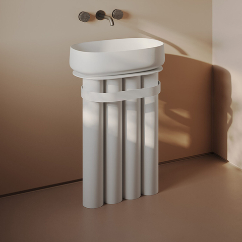 ArtCeram BRERA BRL003 05 00 Раковина накладная 60х40 h 15, без отв под смеситель, цвет белый матовый
