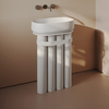 ArtCeram BRERA BRL003 05 00 Раковина накладная 60х40 h 15, без отв под смеситель, цвет белый матовый