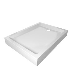 Поддон душевой 100x80 низкий