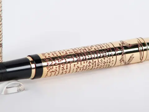 Ручка перьевая Aurora Leonardo da Vinci Gold GT, F (AU-939F)