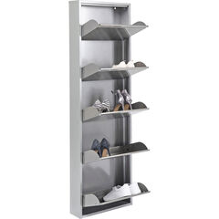 Полка для обуви Caruso 5 Silver brushed (MO)