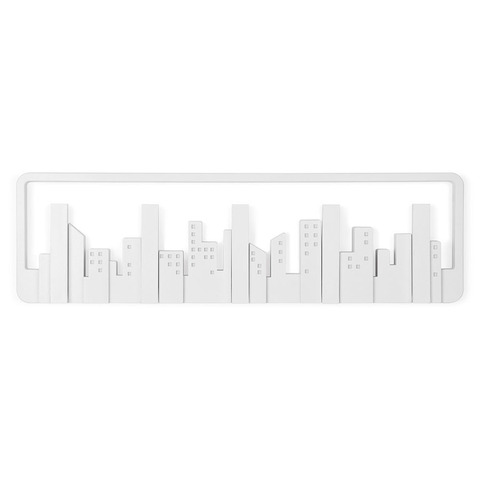 Настенная вешалка Skyline белая