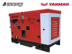 Дизельный генератор Азимут АДС-20-Т400-РКЯ Yanmar в кожухе