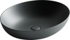 Ceramica Nova Element CN6017MDH Умывальник чаша накладная овальная, 52x39.5, цвет: темный антрацит матовый