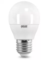 Лампа Gauss LED Elementary Шар 8W E27 540lm 4100K 53228