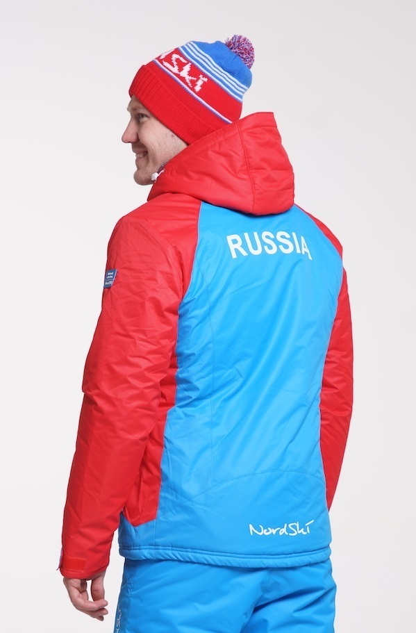 Nordski National утепленный лыжный костюм мужской Blue-Black - 3