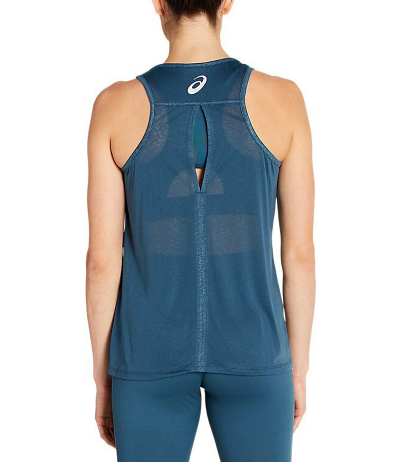 Asics Esnt Gpx Tank майка для бега женская синяя - 2