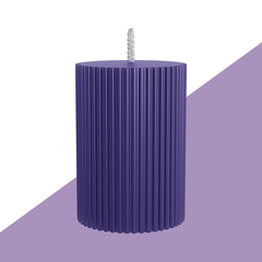 Декоративная свеча 7х10см SCANDYLAB Empire Violet SL-ES07