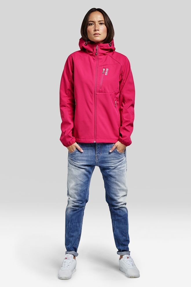 NONAME ALTITUDE женский лыжный прогулочный костюм розовый - 4