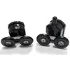 Abber AG30150B-S60B-S60B Душевой уголок, 150x60x195, цвет: чёрный