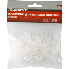 88085 Крестики 1,5 мм. для кладки плитки , 200 шт Matrix