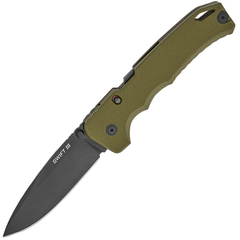 Фото Складной нож Cold Steel Swift III black, сталь CPM-M4, рукоять Olive G10