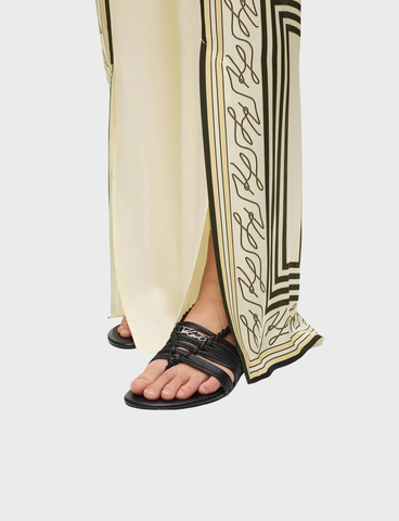 Брюки KARL LAGERFELD Scarf Print Pj Pants