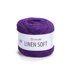 Пряжа YarnArt Linen soft, Фиалка