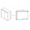 Abber Komfort AG93170-S102 Душевой уголок, 170x100x200, цвет: хром