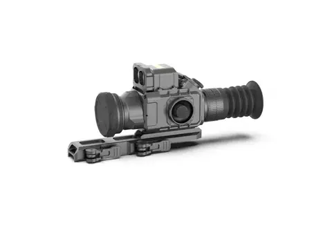 Тепловизионный прицел с дальномером LZIRTEK Perun 650L с креплением Weaver