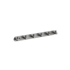 Aquatek Европа AQ4124BGM Планка с 6 крючками, цвет: воронёная сталь фото
