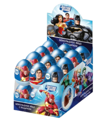 Шоколадное яйцо DC Justice League