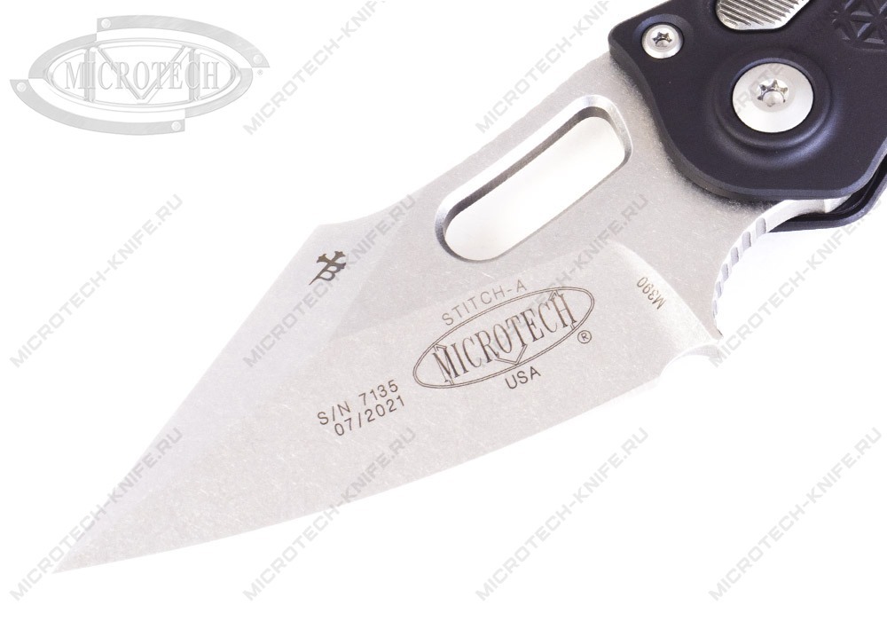 Нож Microtech Stitch Auto Stonewash 169-10