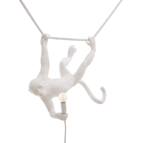 Фото: Подвесной светильник The Monkey Lamp Swing White - основной вид