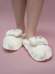Тапочки детские Лиана, кигуруми Котики, темно-серый, 10-12 лет 21-22,5 см