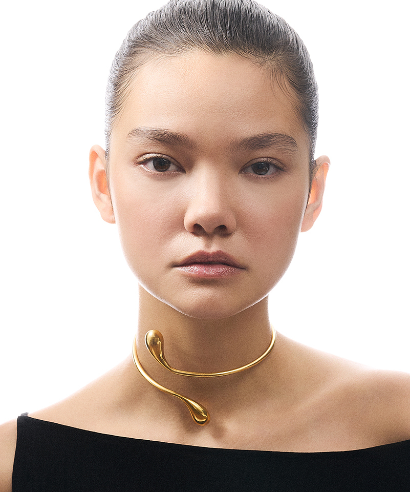 Колье Pistil Twist Gold