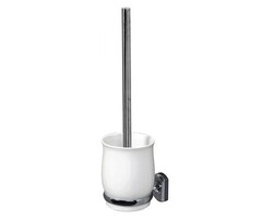 WasserKRAFT K-24127 Туалетный ершик, цвет: хром, белый фото