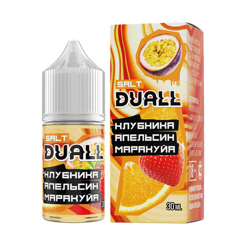 Жидкость DUALL Salt 2% HARD 30 ml - Клубника Апельсин Маракуйя