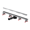 Am.Pm W01SC-S11-080-05SB MasterFlow Трап для душа линейный универс затвор Slim line 80см цвет сталь мат