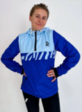 Куртка-анорак с капюшоном RUNDAY синяя, женская