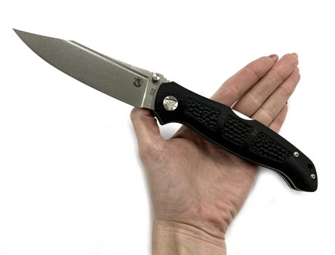 Складной нож Брат-2 сталь D2, рукоять Black G10, A5-2
