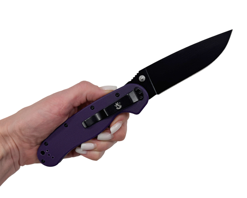 Складной нож Крыса VIOLET, сталь AUS-8, рукоять G10, RAT01-VIOLET