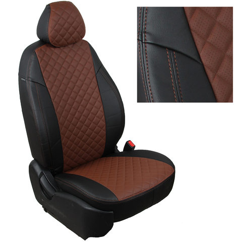 Авточехлы Land Rover Discovery III 04-09г. (три отдельных кресла)