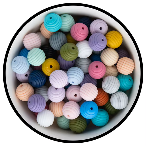 Заглушки для спиц Lotus Yarns Шар малиновый крем, 1 пара