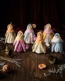 Набор ватных елочных игрушек «Клава» — фото 2